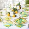 8 Count Lemon Party Paper Dessert Plates 7-Inch Citrus Design Plates